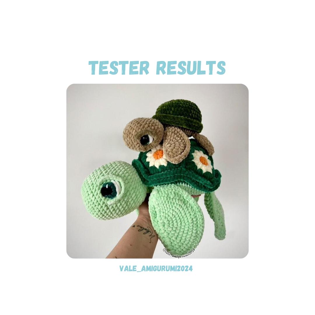 BUNDLE Granny Square Turtles Crochet Pattern