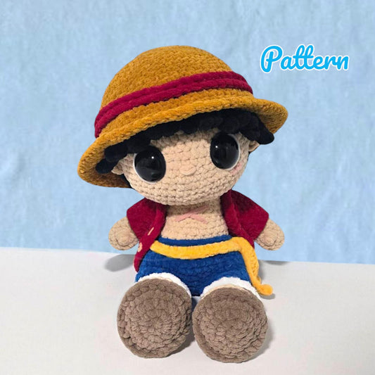 Anime Pirate Crochet Pattern