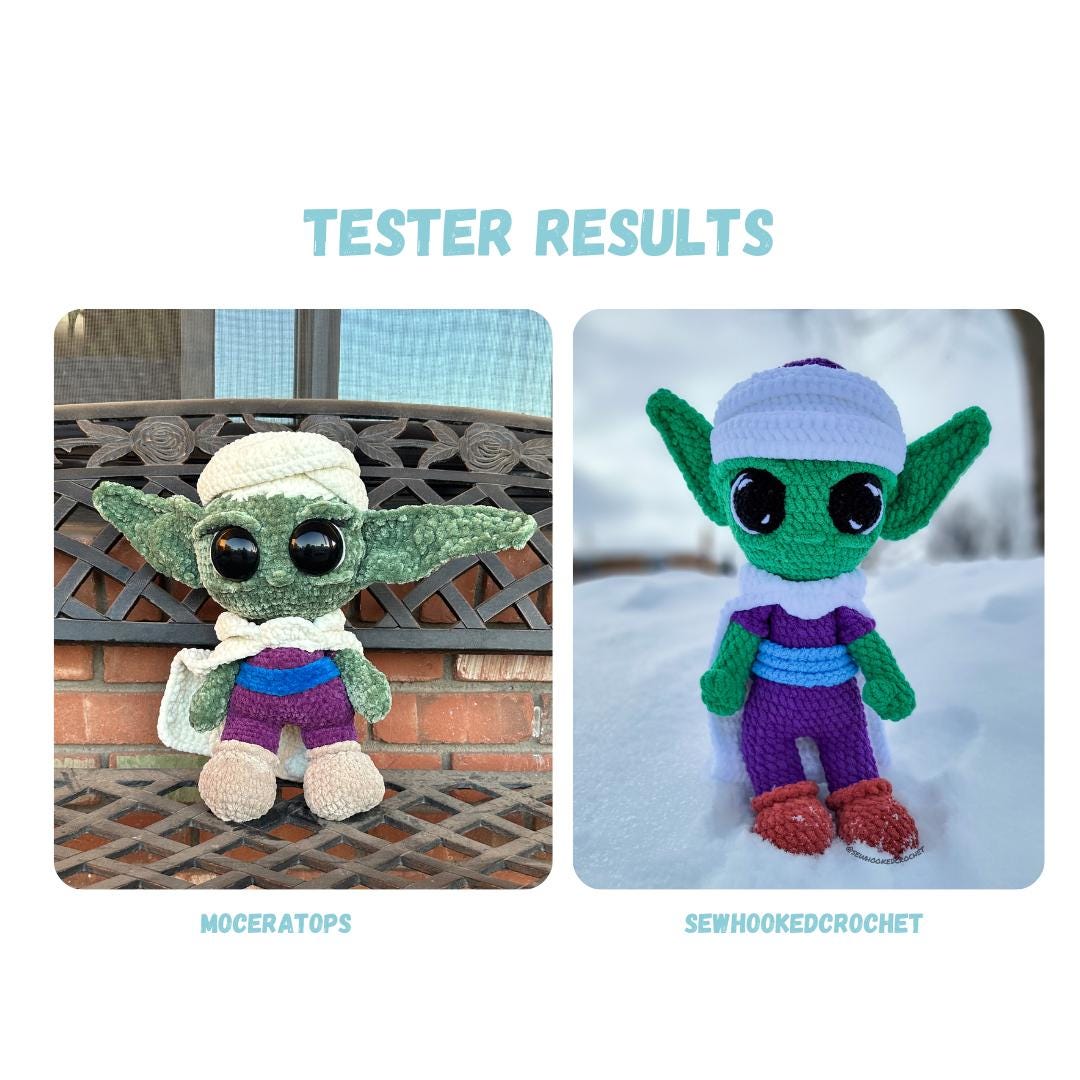 Anime Alien Crochet Pattern