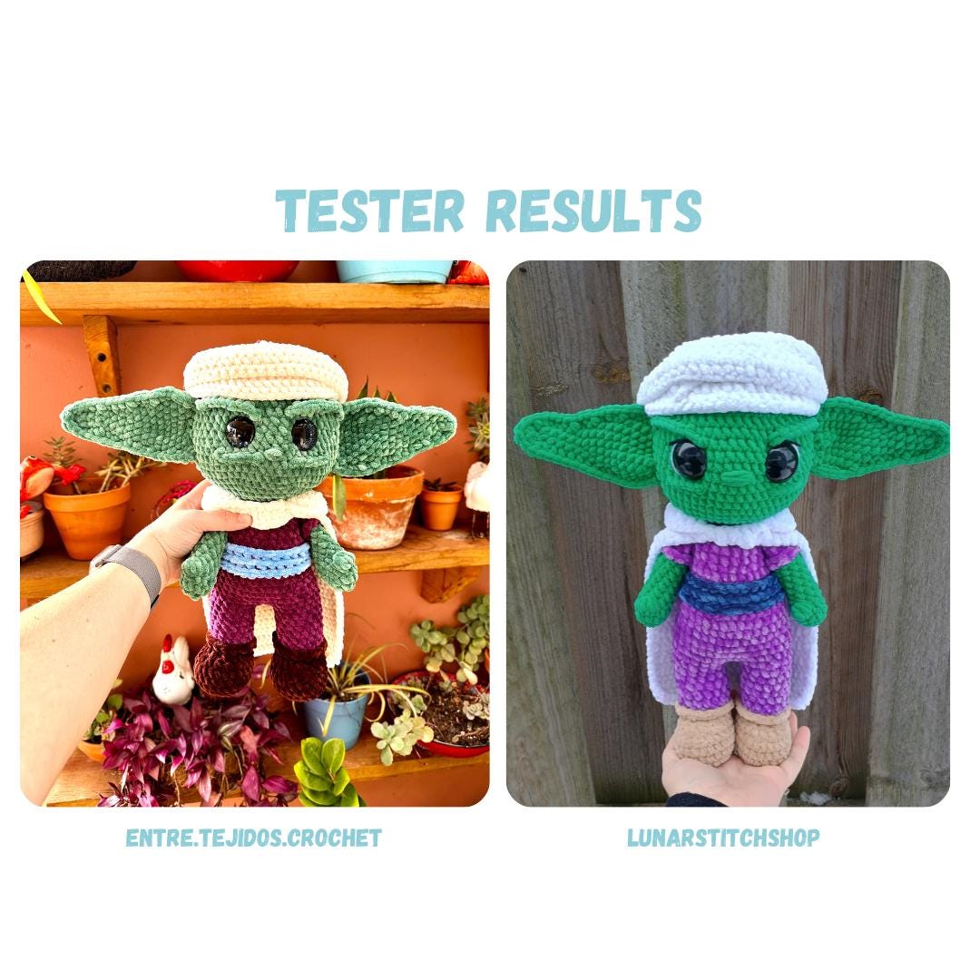 Anime Alien Crochet Pattern