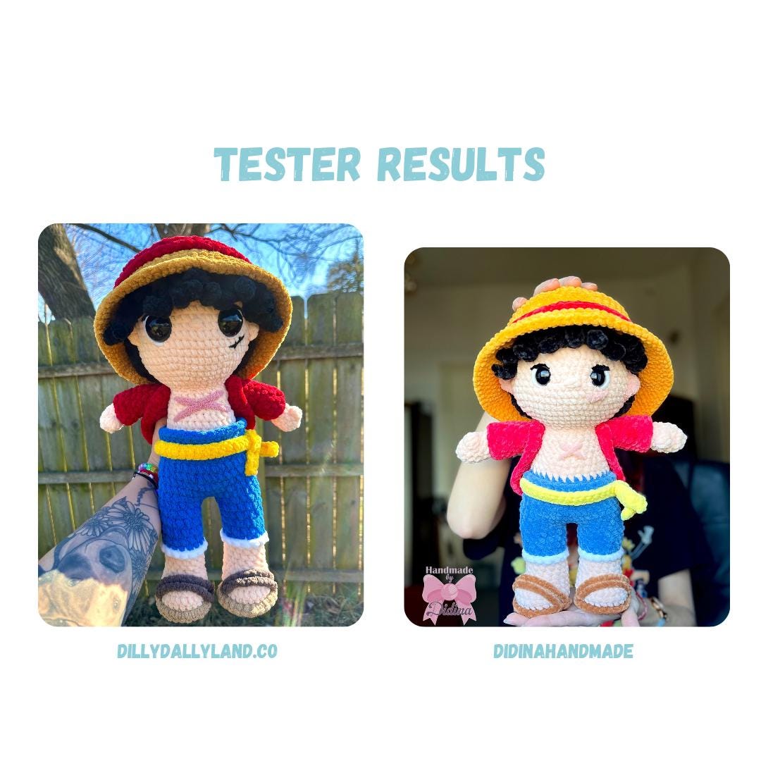 Anime Pirate Crochet Pattern