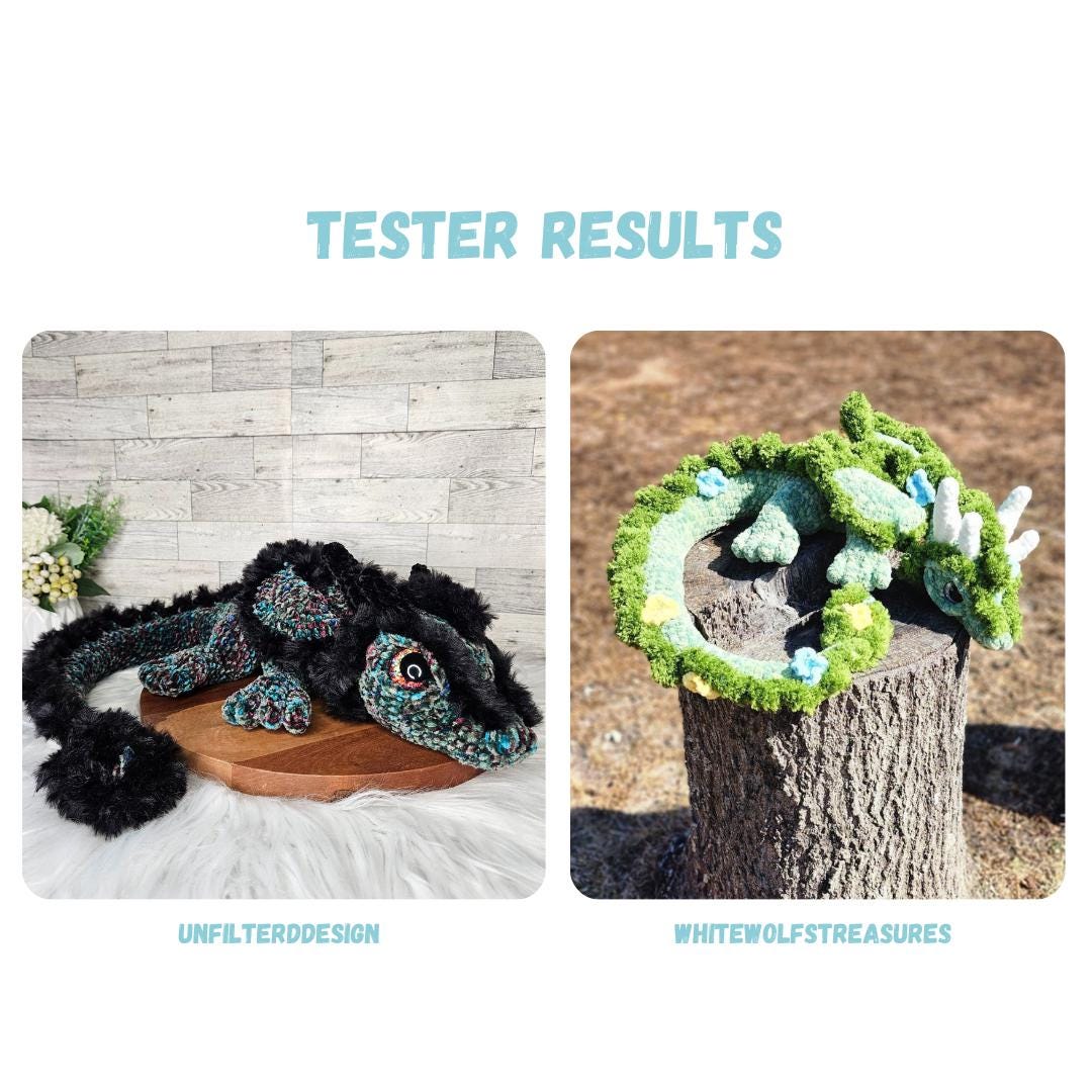 Fourth Dragon Crochet Pattern