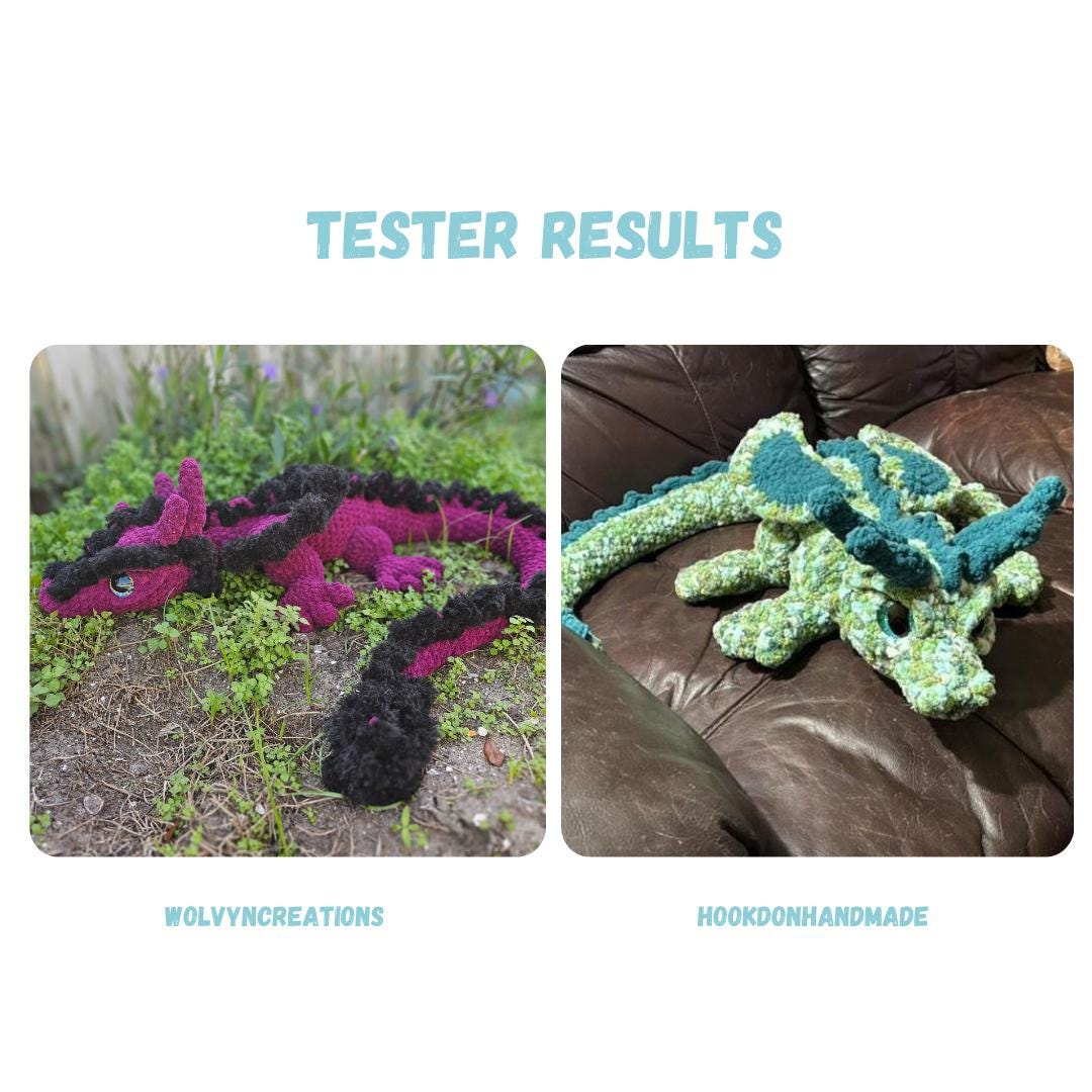 Fourth Dragon Crochet Pattern