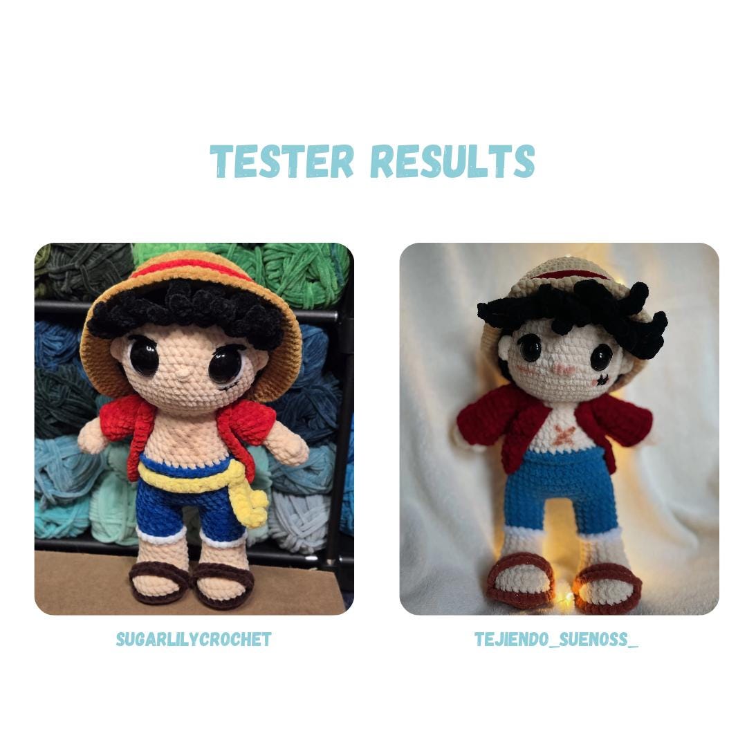 Anime Pirate Crochet Pattern
