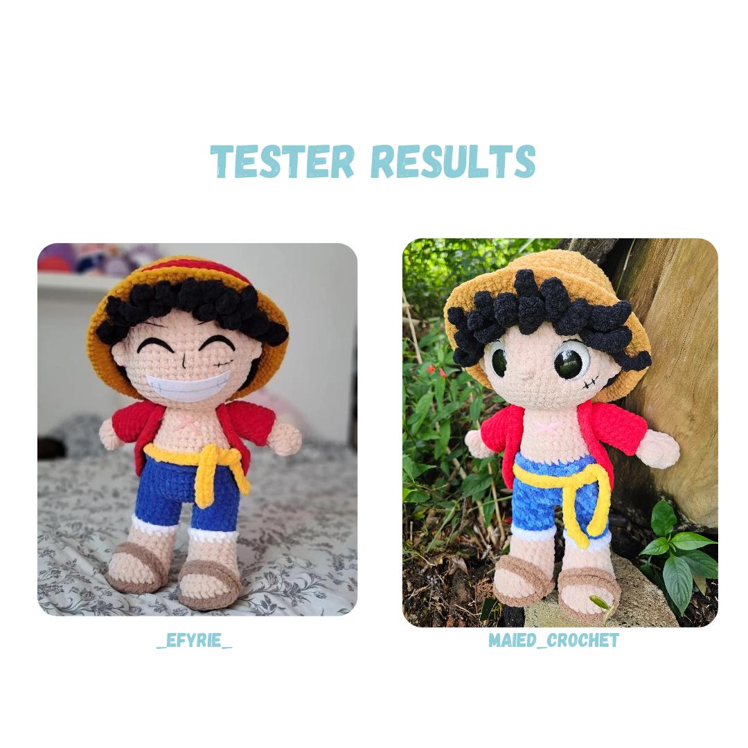Anime Pirate Crochet Pattern