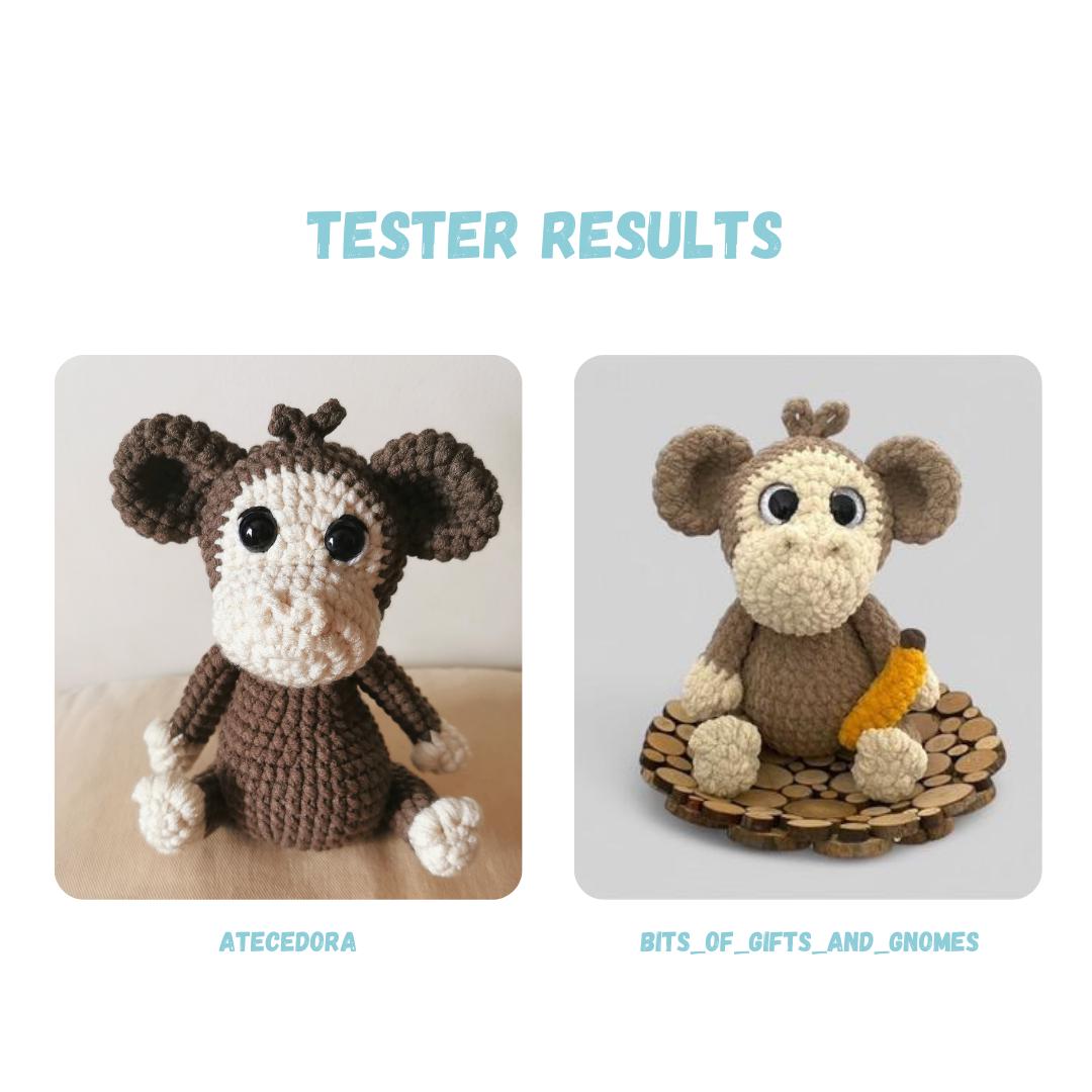 Baby Monkey Crochet Pattern