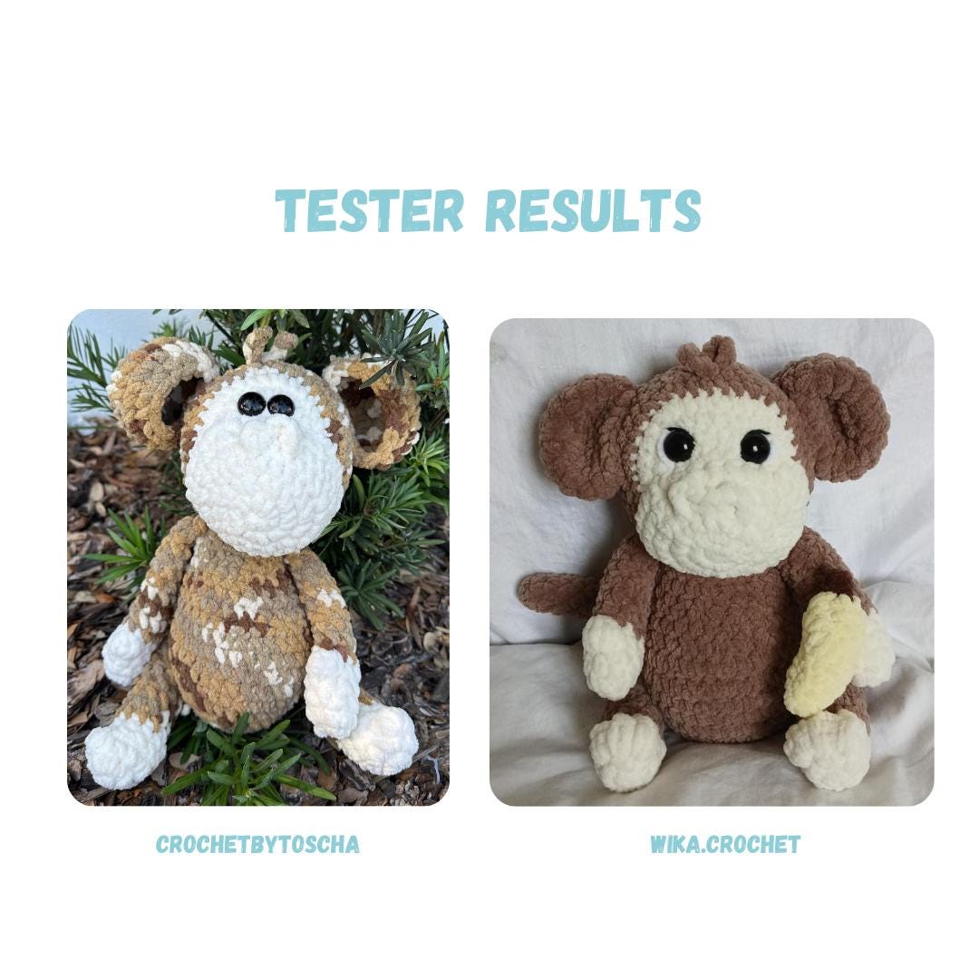 Baby Monkey Crochet Pattern