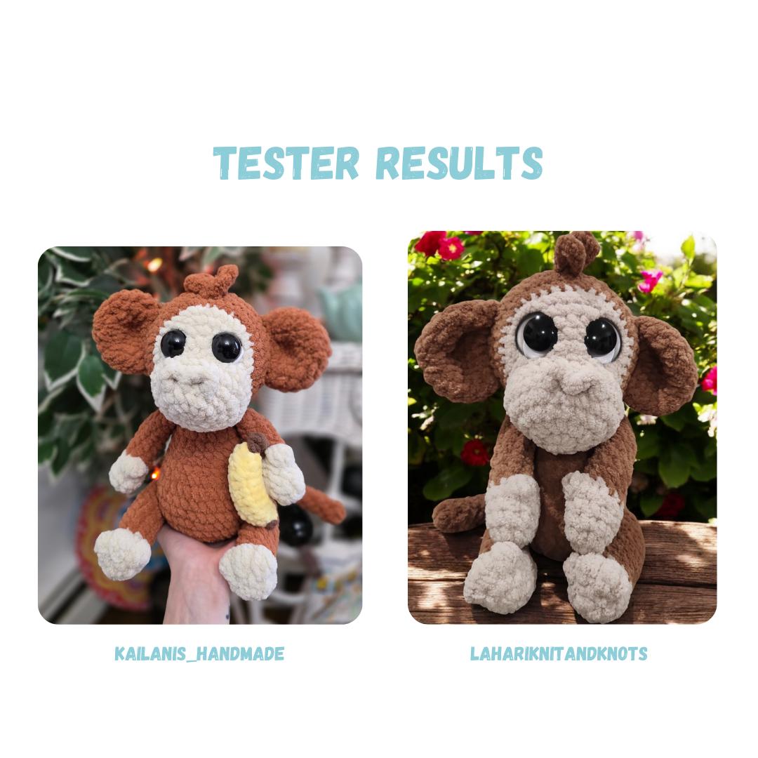 Baby Monkey Crochet Pattern