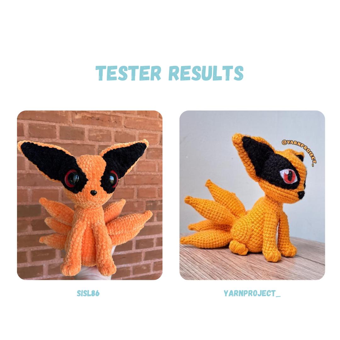 Anime Ninja Fox Crochet Pattern