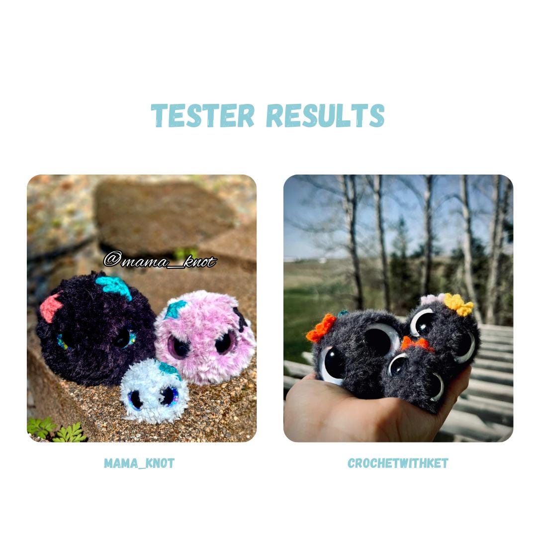 Sweet Coal Bundle Crochet Pattern 3 Sizes