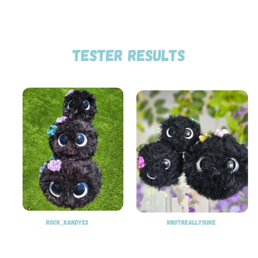 Sweet Coal Bundle Crochet Pattern 3 Sizes