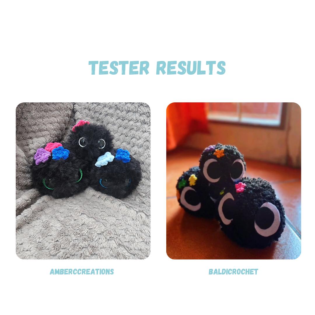 Sweet Coal Bundle Crochet Pattern 3 Sizes