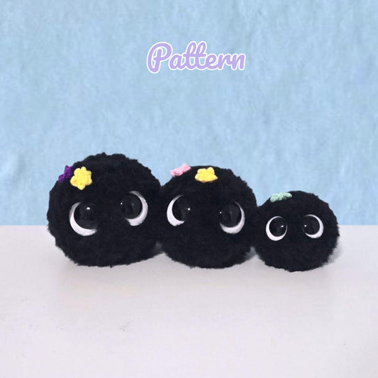 Sweet Coal Bundle Crochet Pattern 3 Sizes