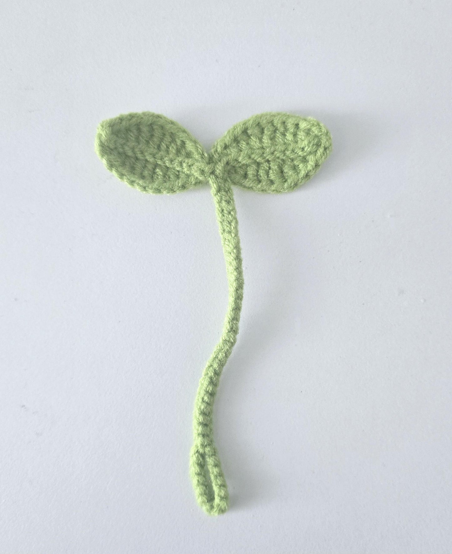 Crochet Sproud Leaf Headset
