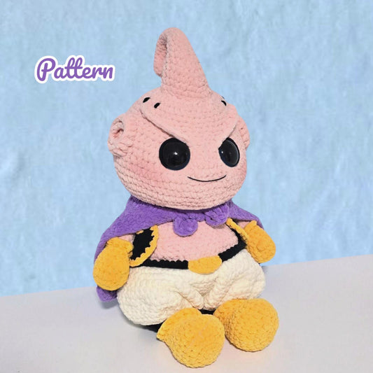 Gummi Monster Fighter Crochet Pattern