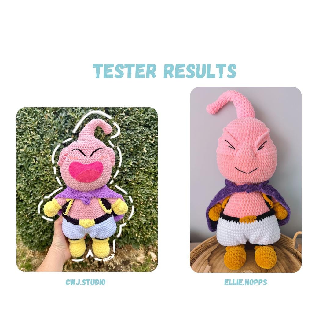 Gummi Monster Fighter Crochet Pattern