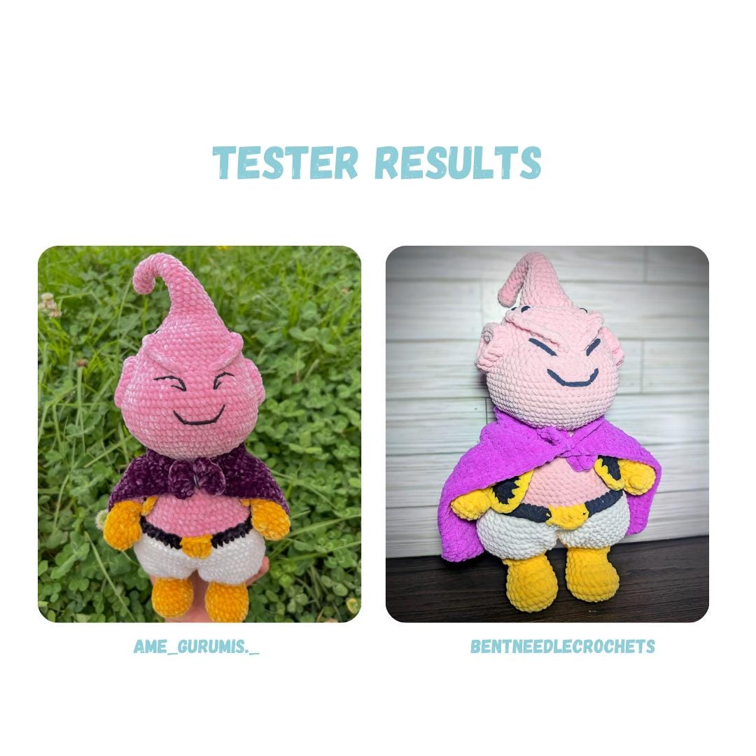 Gummi Monster Fighter Crochet Pattern