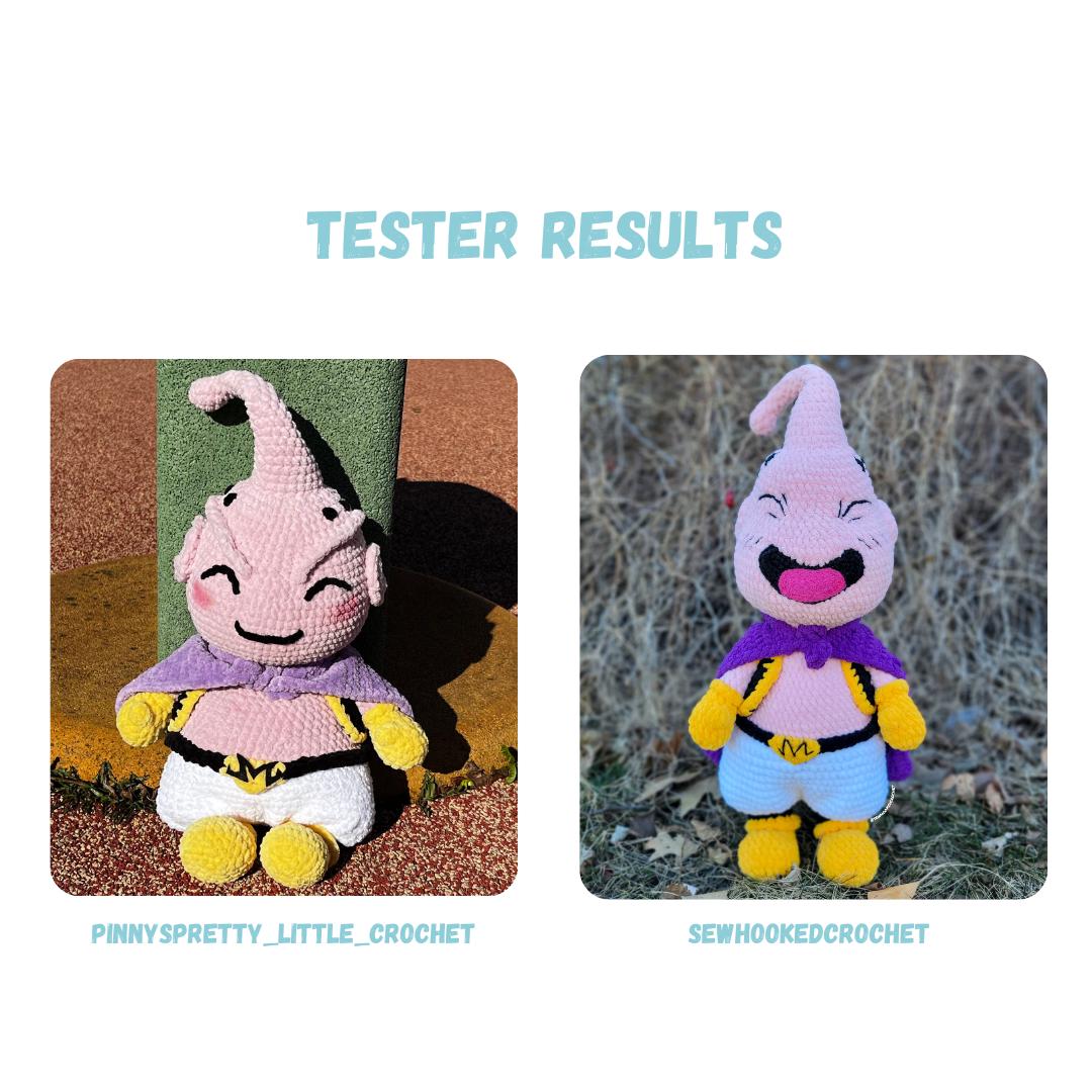 Gummi Monster Fighter Crochet Pattern