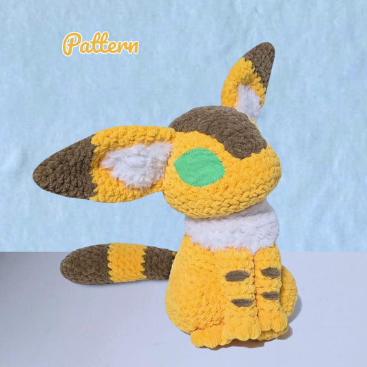 Squirrel Fox Crochet Pattern