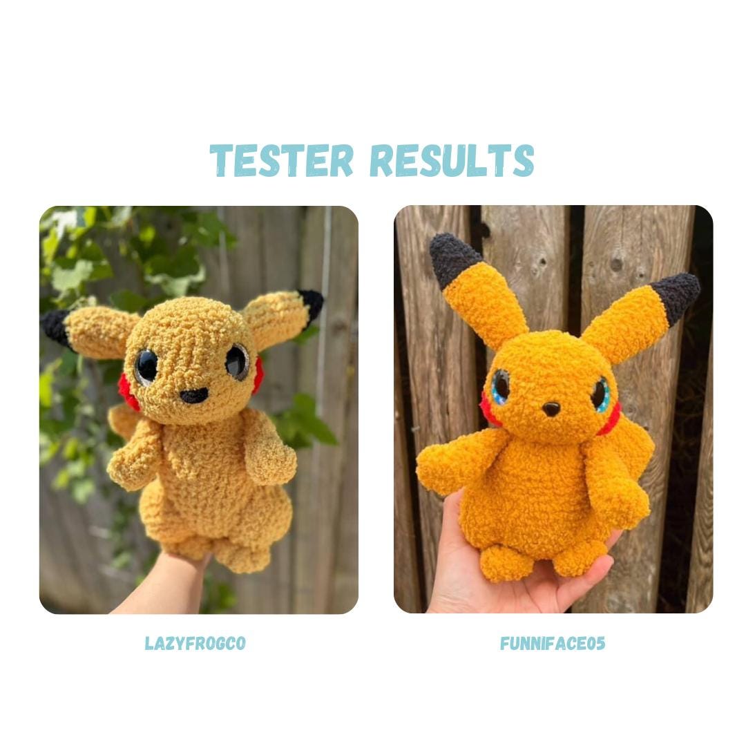 Electric Friend Crochet Pattern