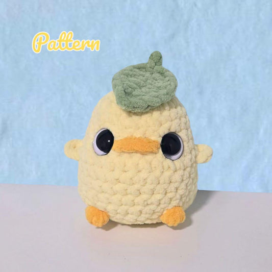 Chibi Duck Crochet Pattern LOW SEW