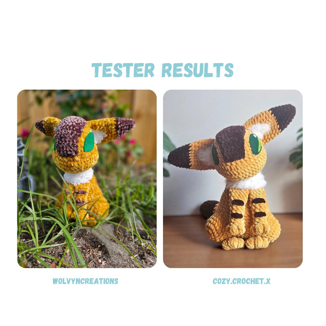 Squirrel Fox Crochet Pattern