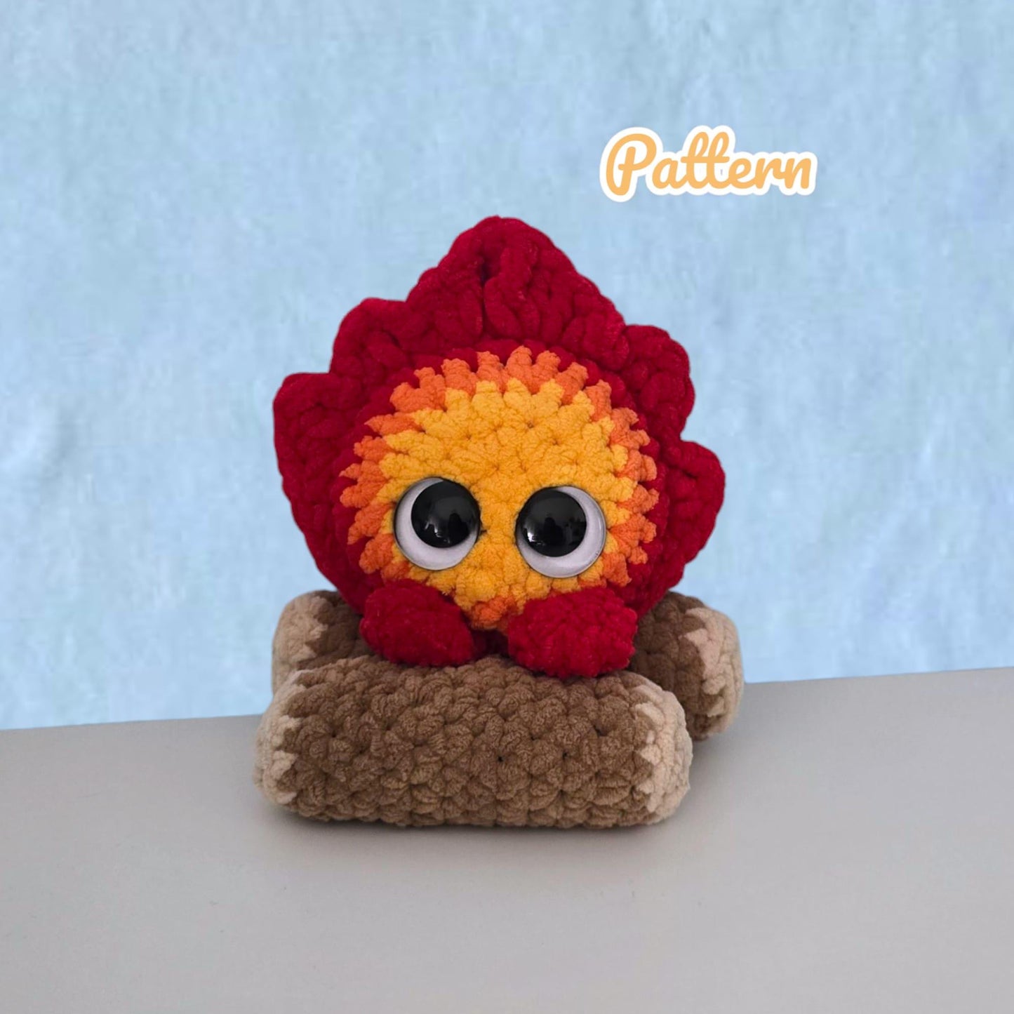 Small Fire Demon Crochet Pattern