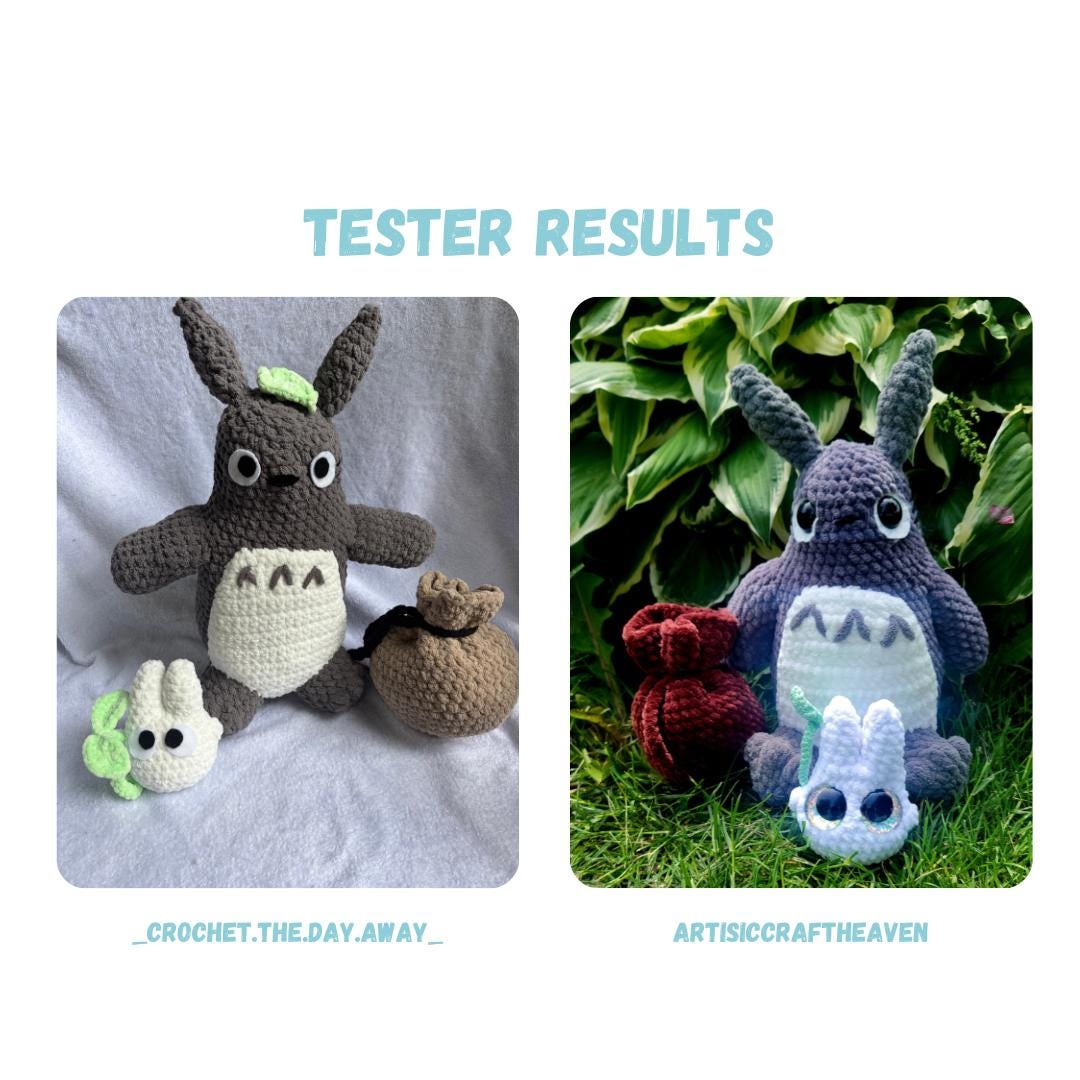Chibi & Small Friendly Neighbor Bundle Crochet Pattern