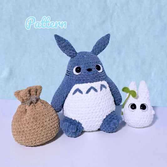 Chibi & Small Friendly Neighbor Bundle Crochet Pattern