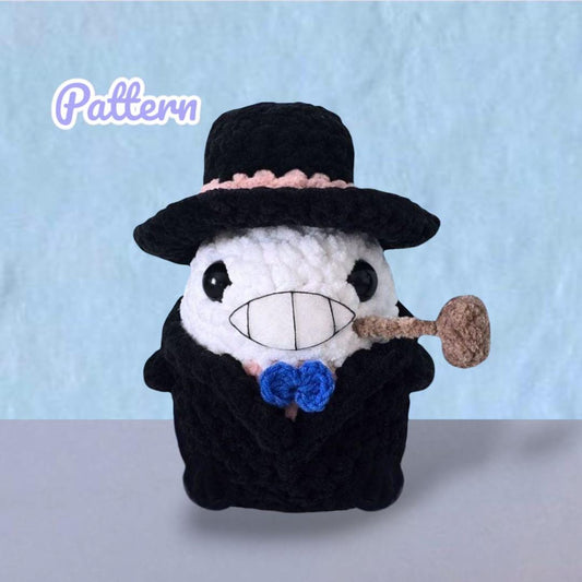 Chibi Turnip Head Crochet Pattern LOW SEW