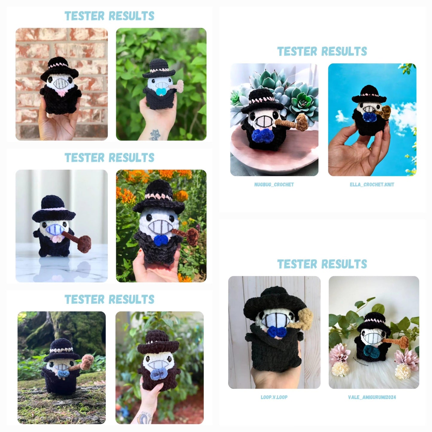 Chibi Castle Bundle Crochet Pattern LOW SEW