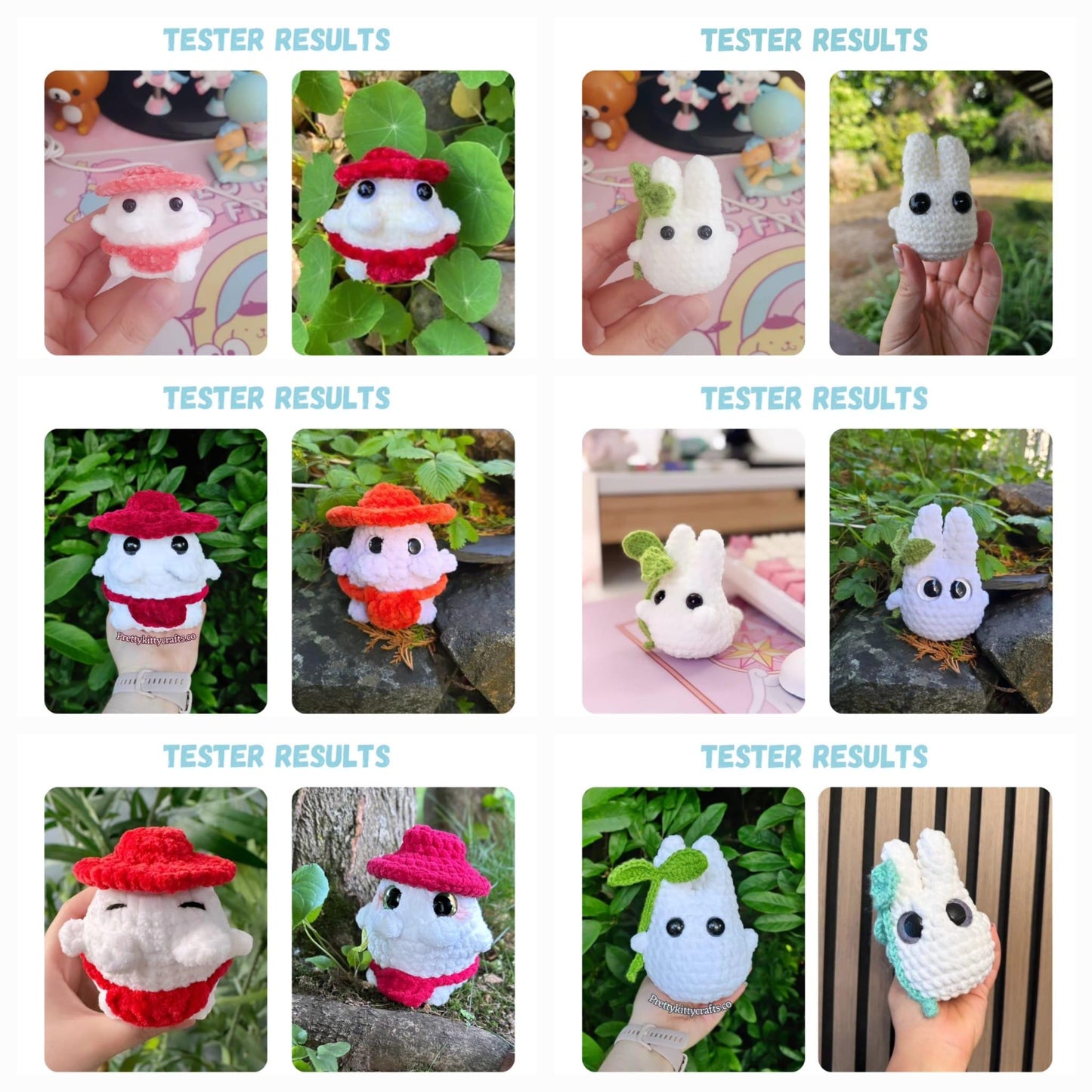 Big Chibi Crochet Pattern Bundle LOW SEW 16 Characters