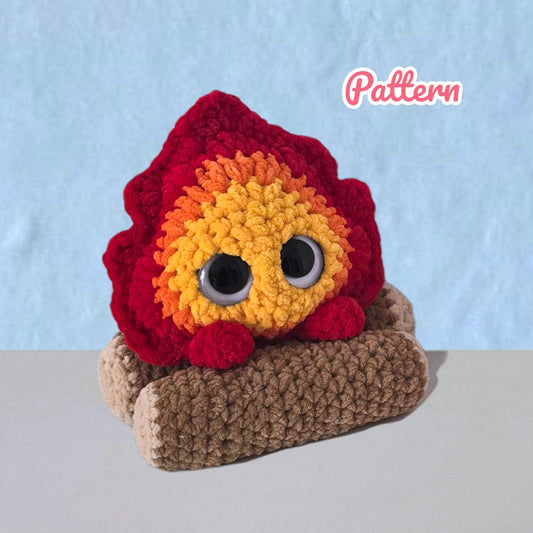 Big Fire Demon Crochet Pattern