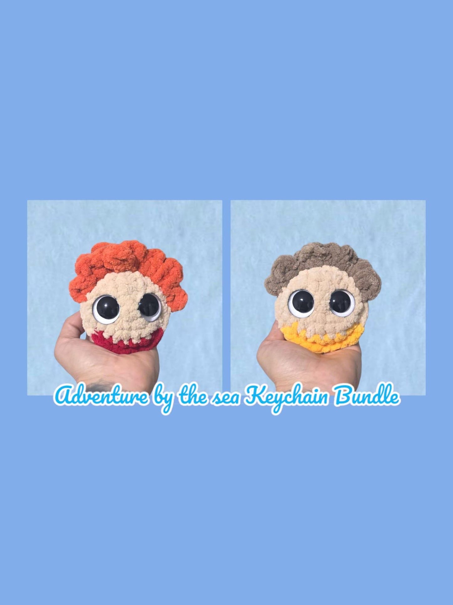 Mini Adventure by the sea Crochet Pattern NO SEW Bundle