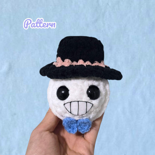 Mini Turniphead Keychain Crochet Pattern LOW SEW