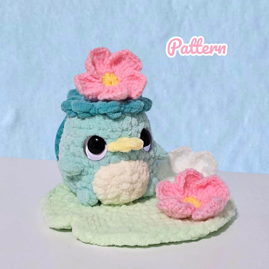 Chibi Kappa Crochet Pattern
