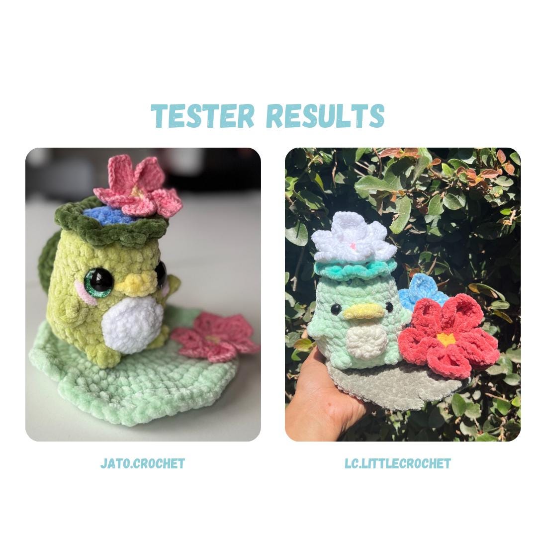 Chibi Kappa Crochet Pattern