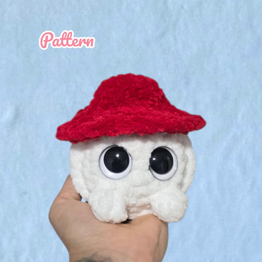 Mini Radish Keychain Crochet Pattern LOW SEW