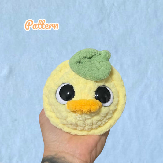 Mini Duck Keychain Crochet Pattern LOW SEW