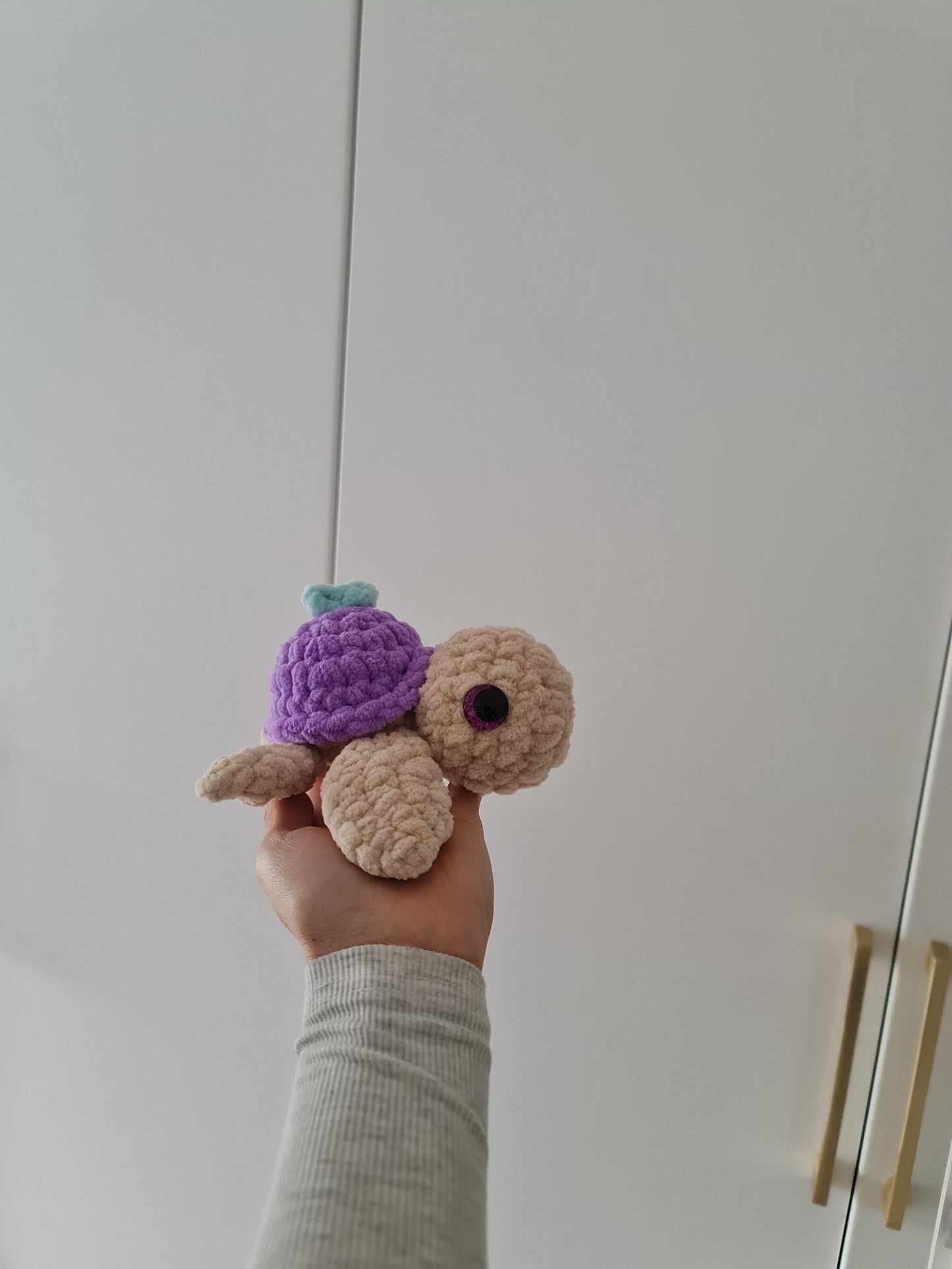 Baby Plum Turtle Plushie