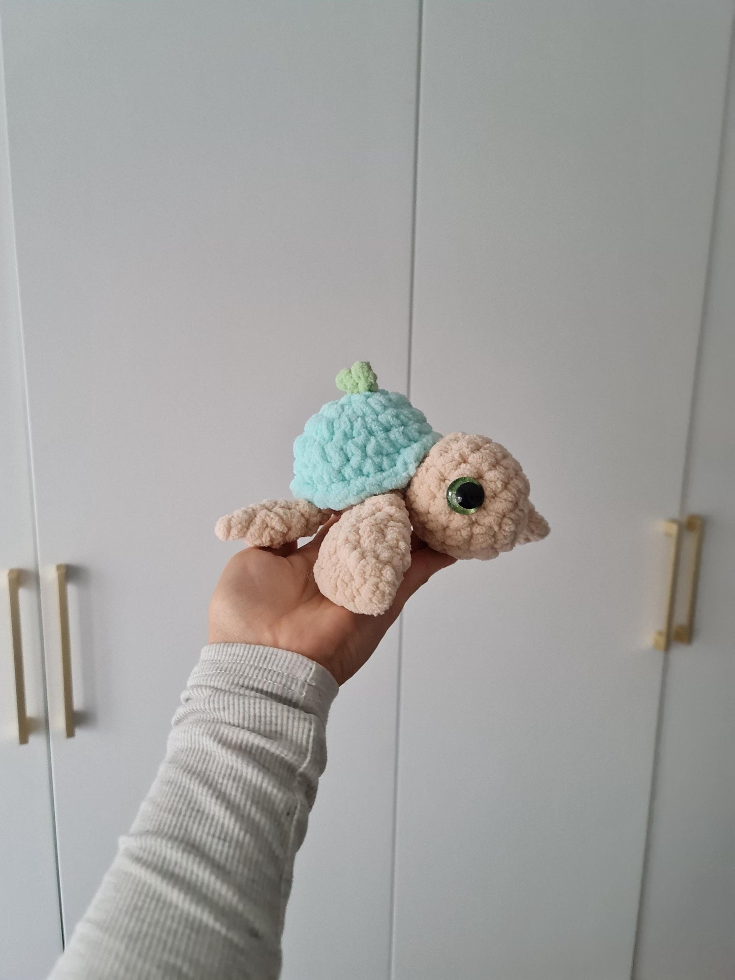 Baby Lime Turtle Plushie