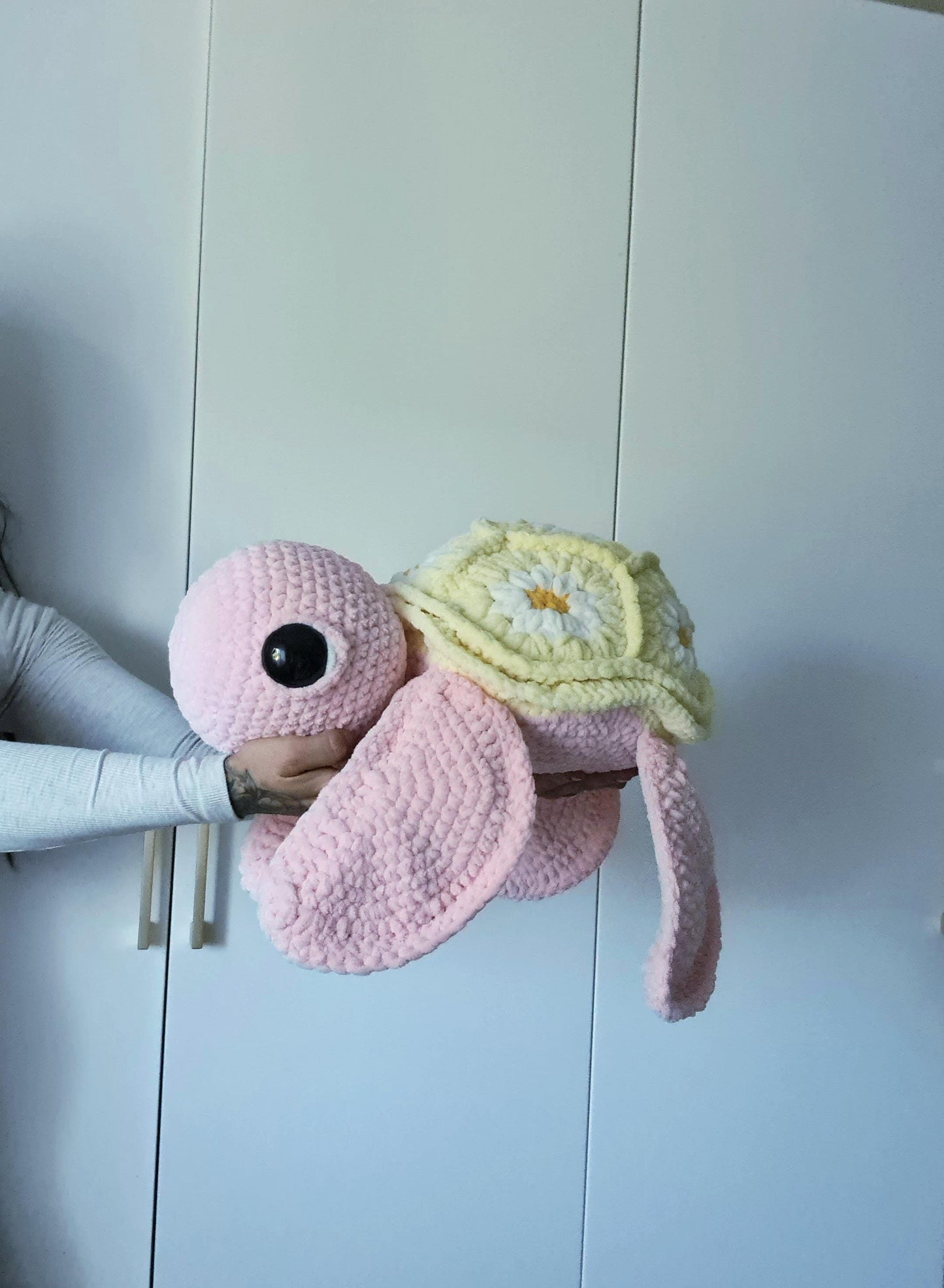 XXL Granny Square Turtle Plushie