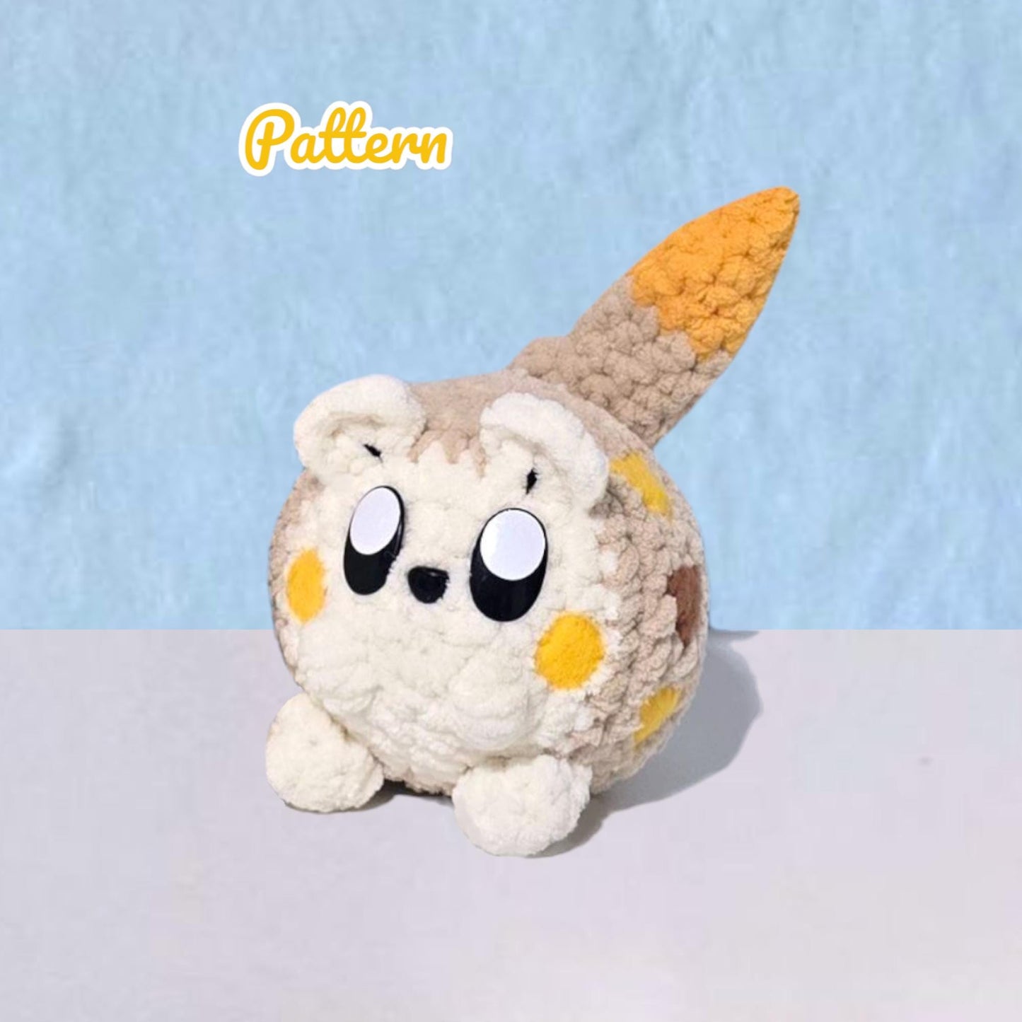 Baby Rollin Hedgehog Crochet Pattern LOW SEW