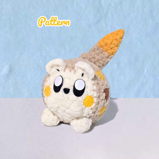 Baby Rollin Hedgehog Crochet Pattern LOW SEW