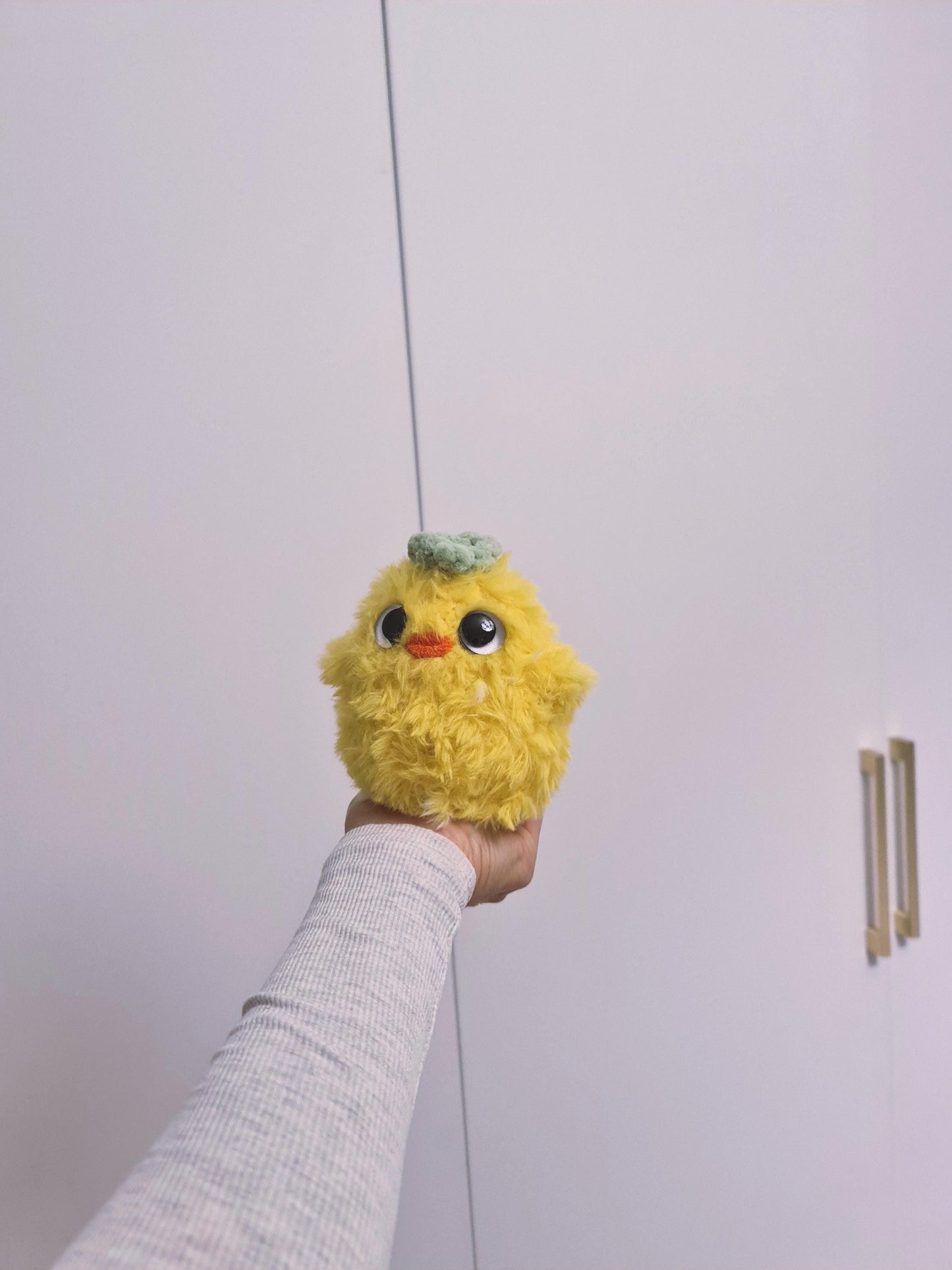 Baby Duck Ootori Sama Plushie with leaf