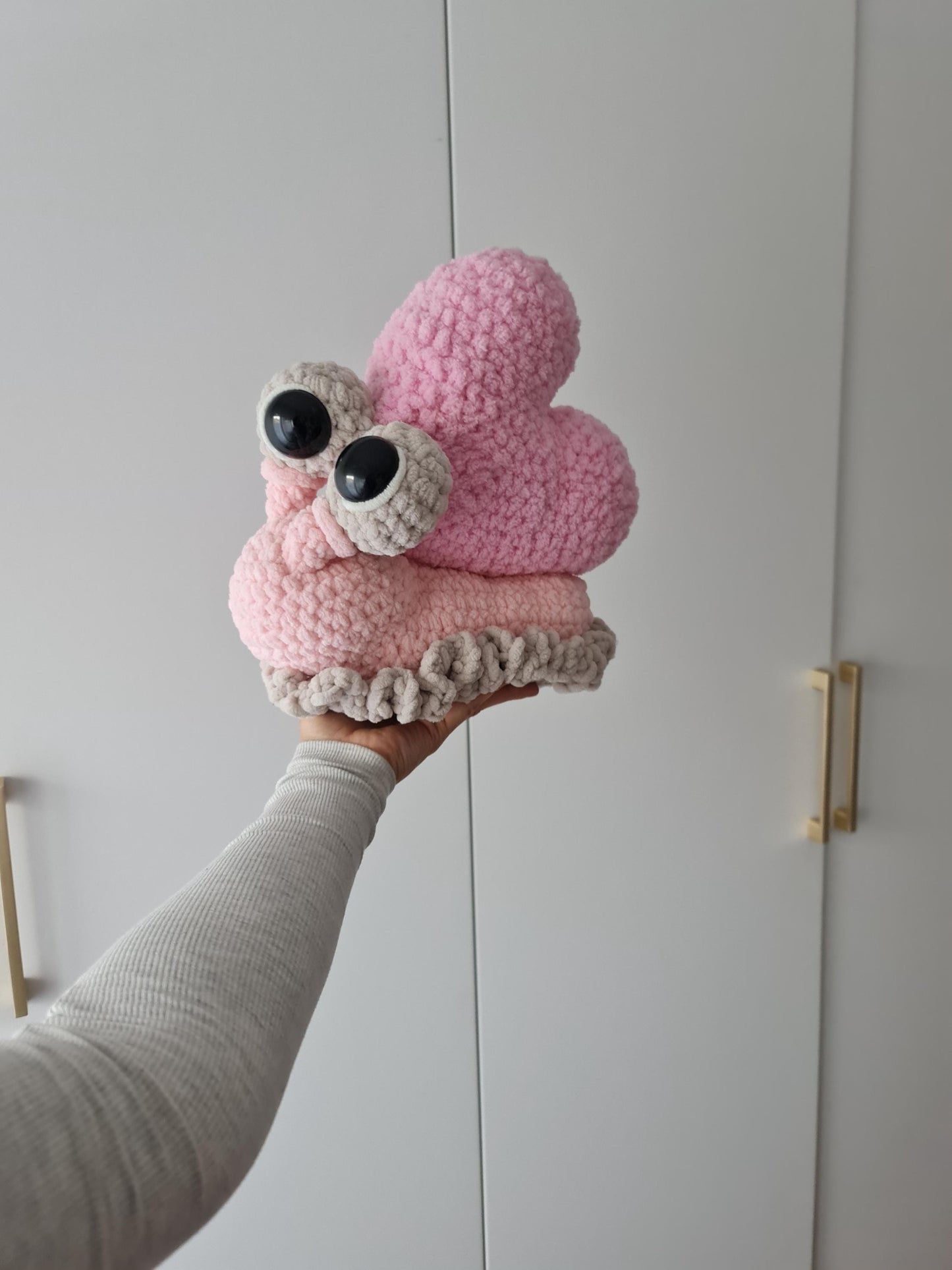 Valentine Snail Love Plushie