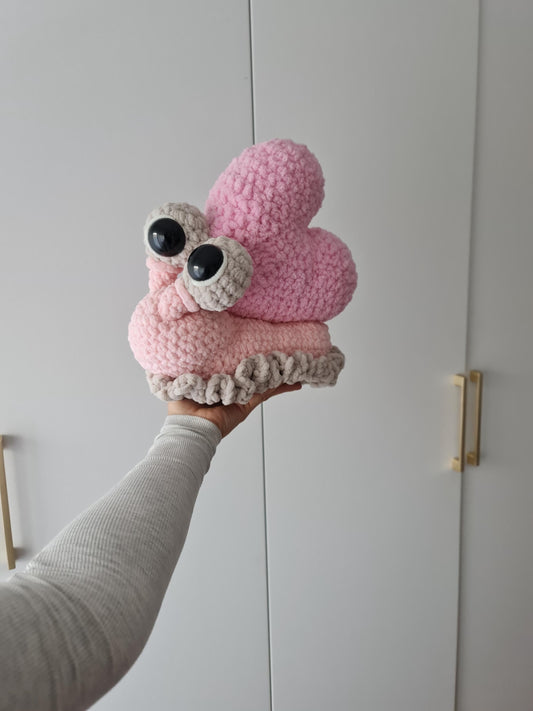 Valentine Snail Love Plushie