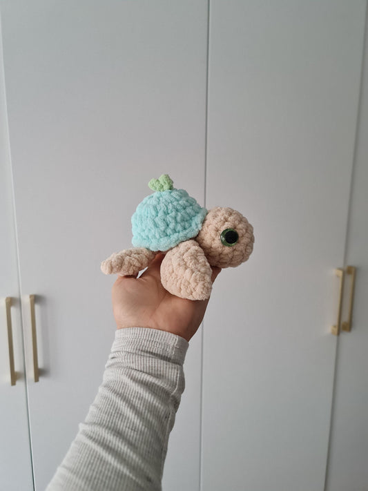 Baby Lime Turtle Plushie