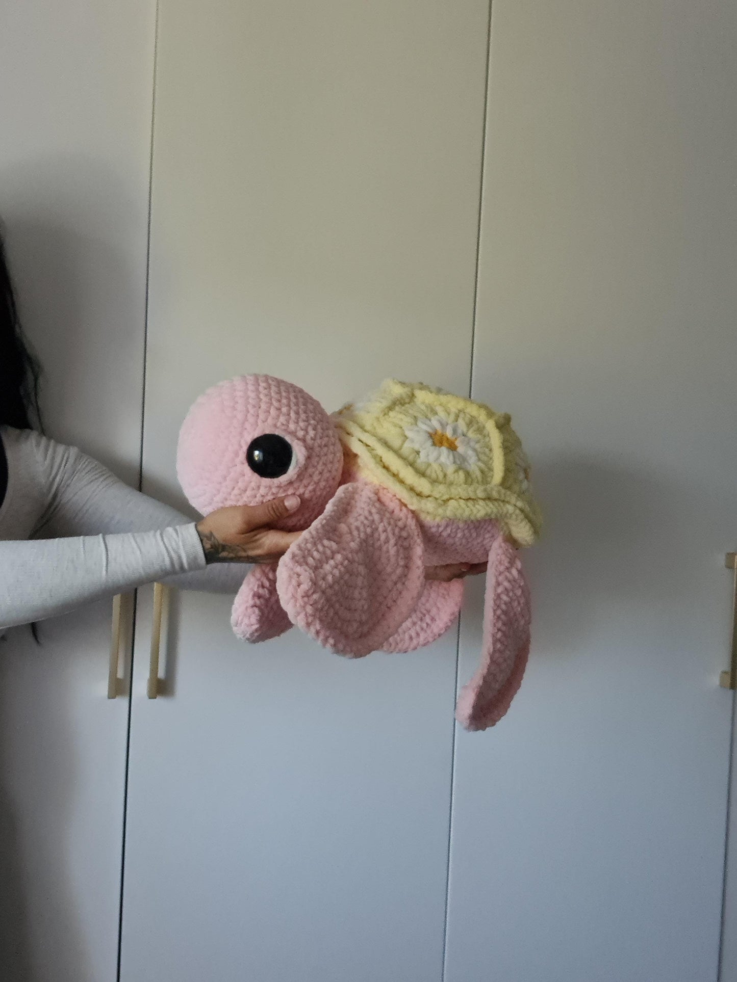 XXL Granny Square Turtle Plushie