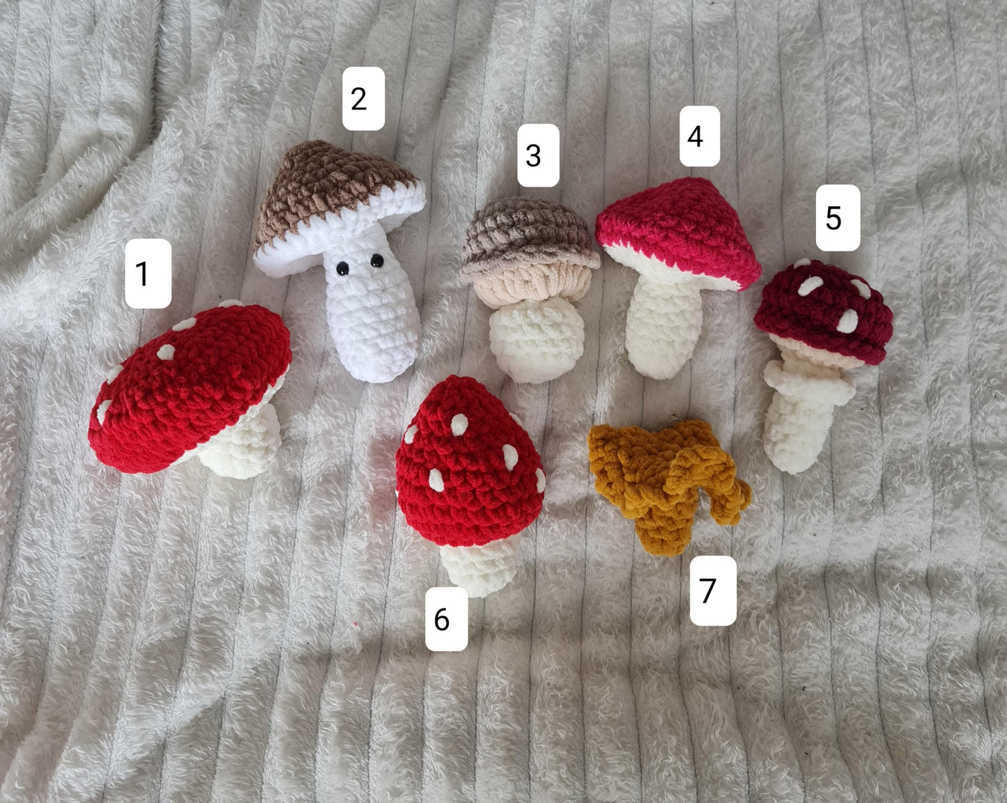 Mushroom Plushies